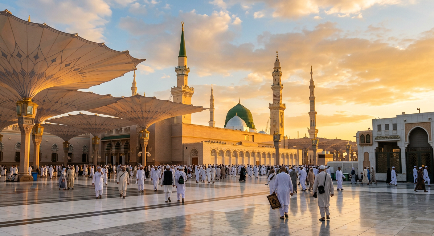Serenity at the Prophet’s Mosque